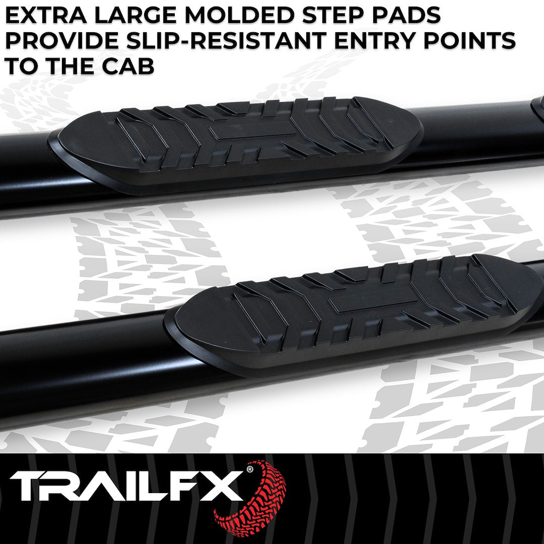 Trailfx A1533B Nerf Bar - Black