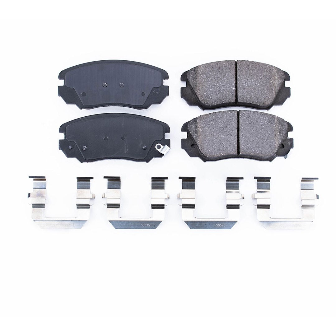 Powerstop Ensure Noise-Free Braking Brake Pad 17-1421 - Z17 Evo Ceramic HDW