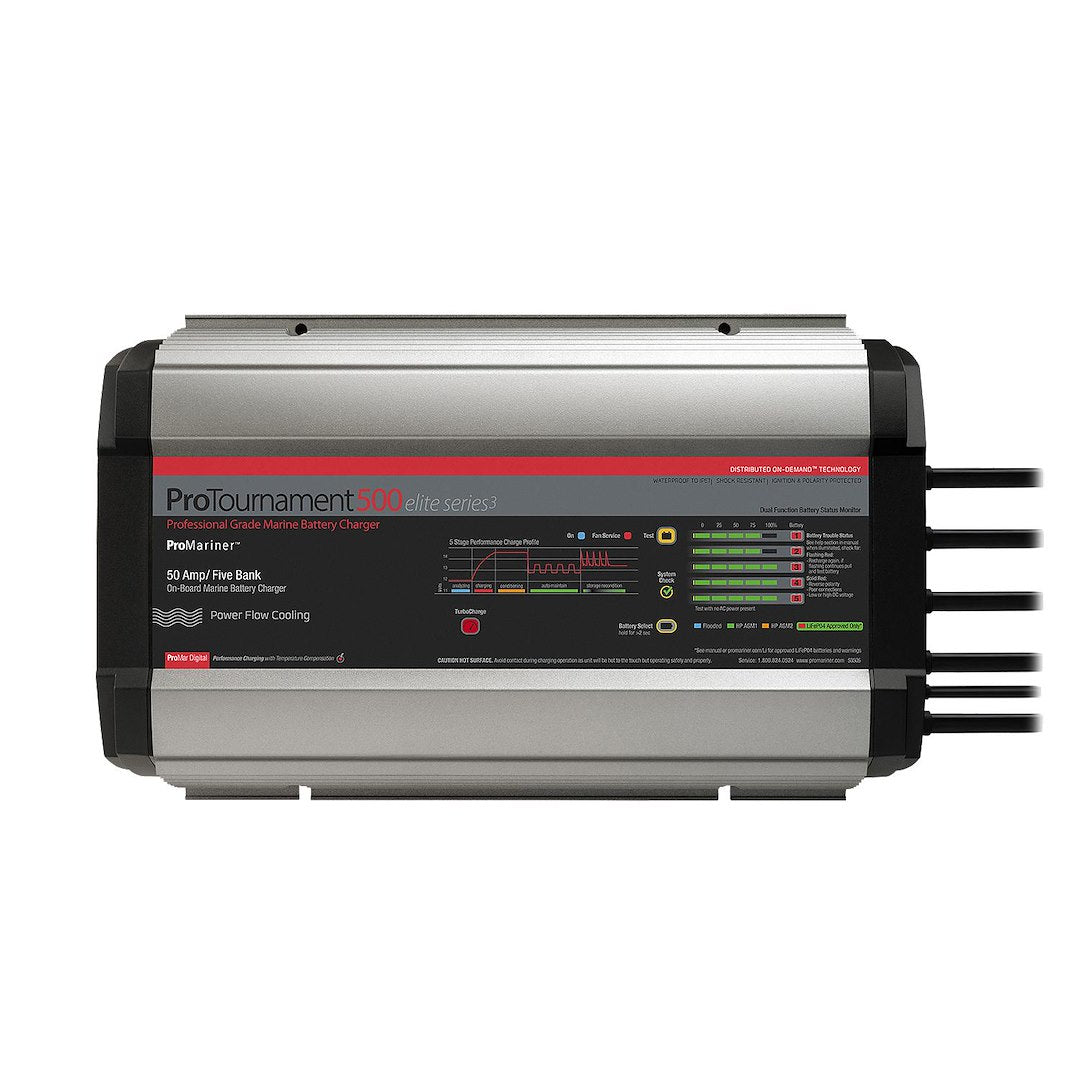 PRO Mariner Easy Installation Battery Charger 53505 - Protournament Elite 50 Bank