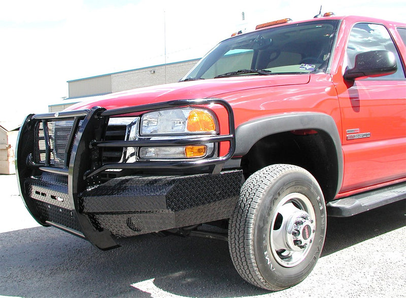 Frontier TRU Accommodates Factory Tow Hooks Bumper 300-30-3005 - Front Replacement Gmc