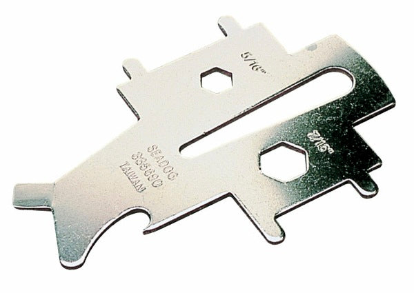 SEA DOG Made In USA Boat Deck Filler Cap Key 335690-1 - Stainless Universal Plate