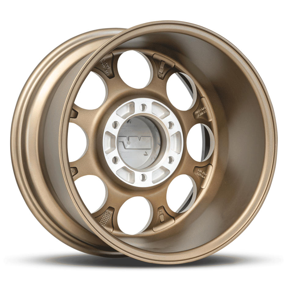 M.T. Wheel Modern Low Profile Cap Design 274494 - 17X9 6X5.5 4.53 MT Classic Pro Bron