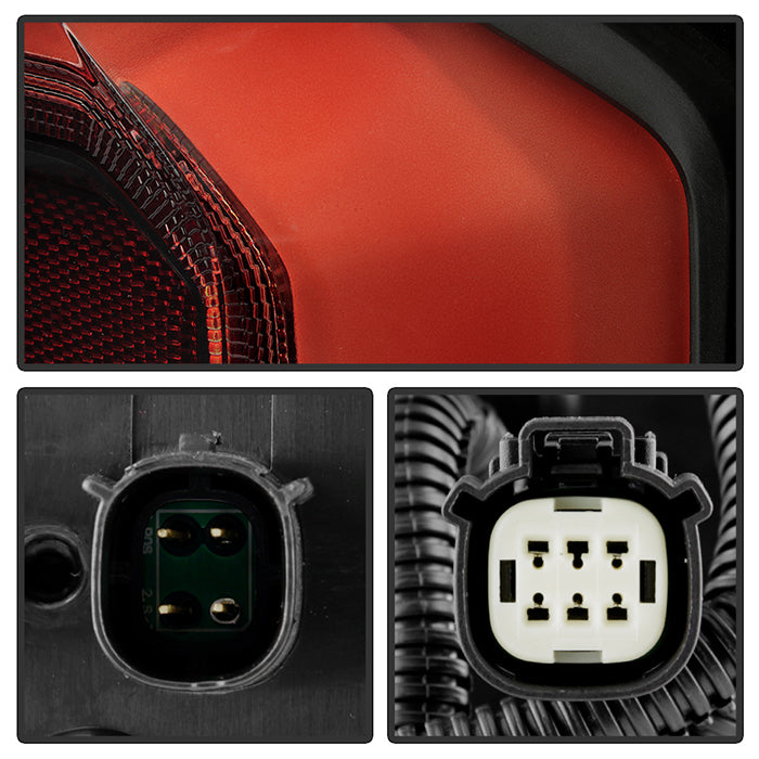 Spyder Provide Improved Illumination Tail Light Assembly 9953569 - 2019 Chevy 1500 2500 Factory Halg