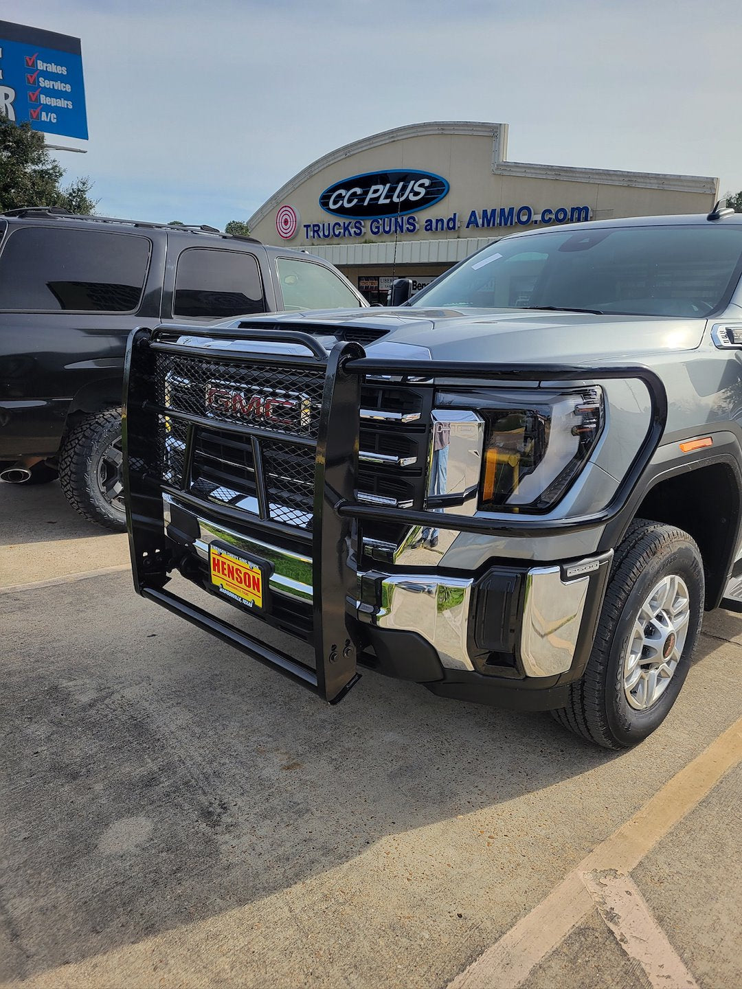 Tough Countr Frame Mounted For Maximum Protection Grille Guard BG2524G - Country Brush