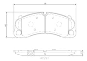 Brembo P65045N Brake Pad