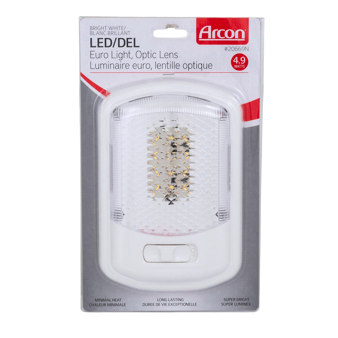 Arcon Sleek Compact Design Interior Light - LED 20669N - Sgl EU-Lite Bwht Opt