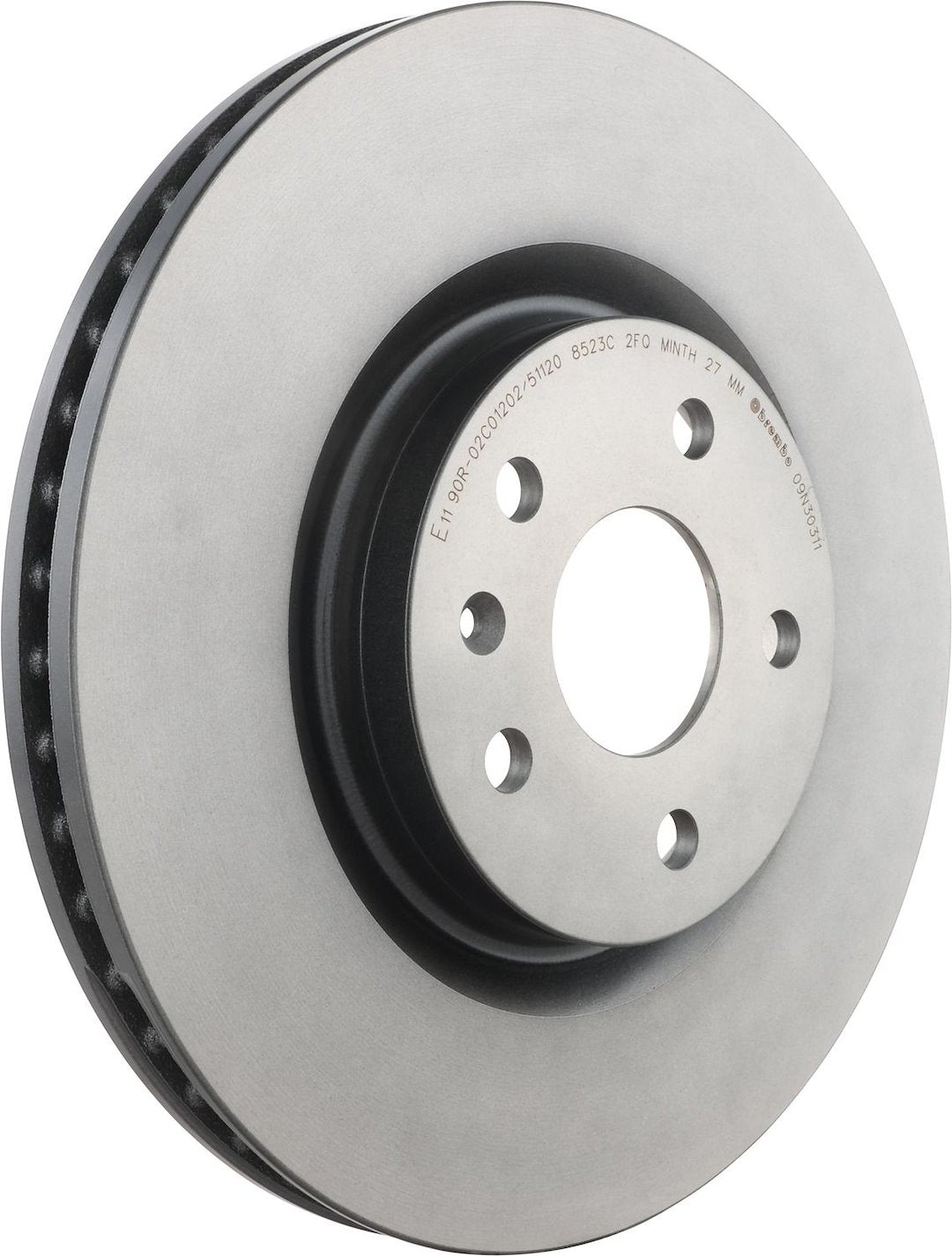 Brembo Rust-Resistant Coating Brake Rotor 09N30311C02 - Disc