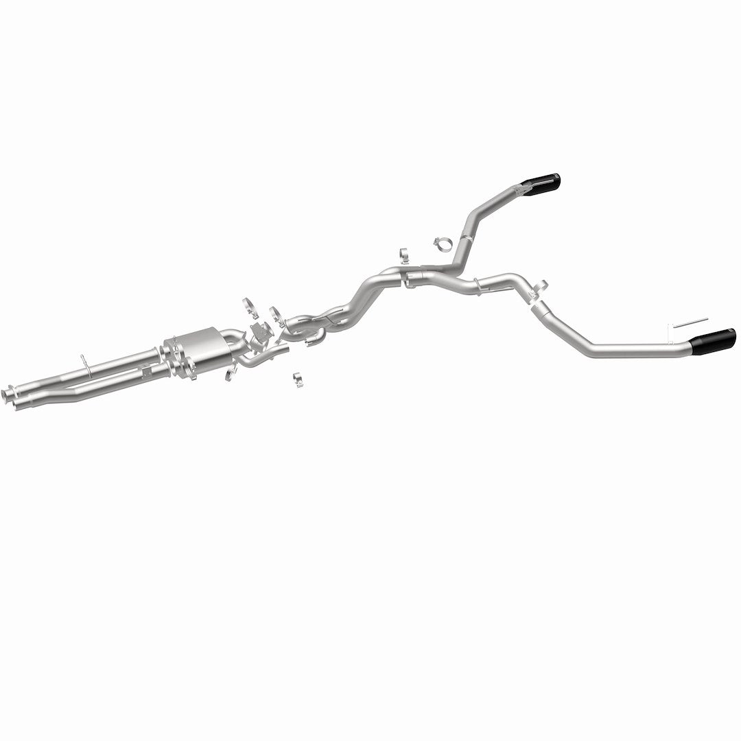 Magnaflow Limited Lifetime Warranty Exhaust System Kit 19637 - Black Chrome Competition Series Tip