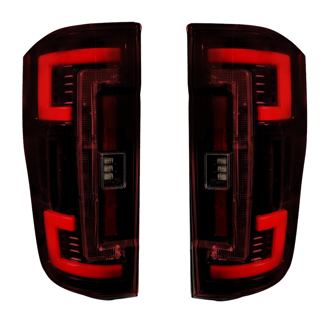 Recon Access Easy To Install Tail Light Assembly 264399Ledrd - Ford Superduty F250 350 450 550 20