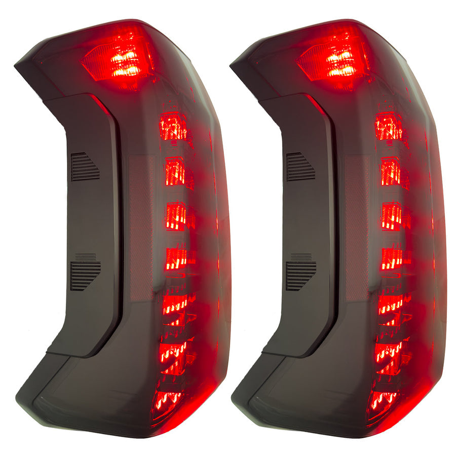 Recon Access SAE And DOT-Compliant Tail Light Assembly 264289BK - Toyota Tundra 22-24 Led Lights