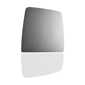 Burco Mirror Smooth Edges For Safety Exterior Mirror Glass 4203 - Mirror Side View