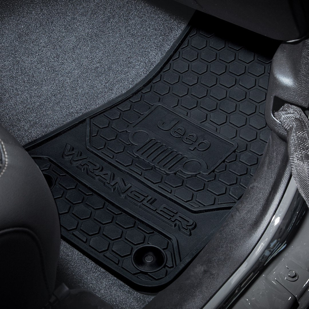 Plasticolor Weather On An Easy-To-Clean Surface Floor Mat 001805R01 - Jeep App Specific Mats
