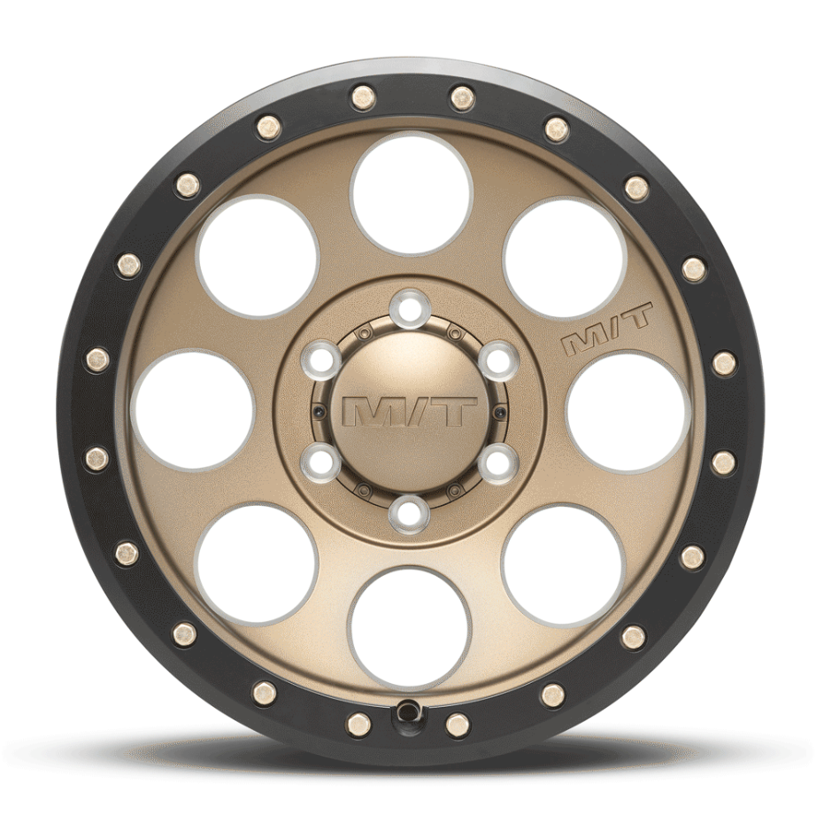 M.T. Wheel Modern Low Profile Cap Design 274510 - Bronze 20X9 6X5.5 MT Classic Pro