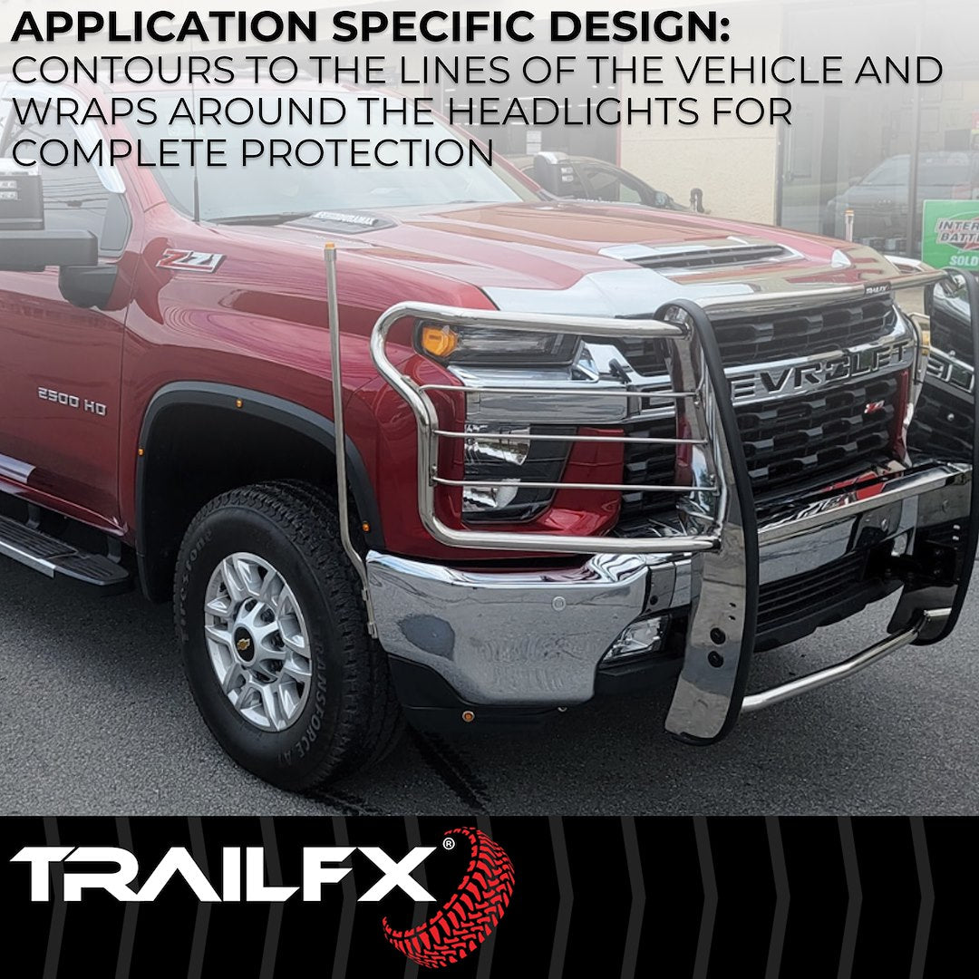 Trailfx Limited Lifetime Warranty Grille Guard E0049S - Tundra Pss