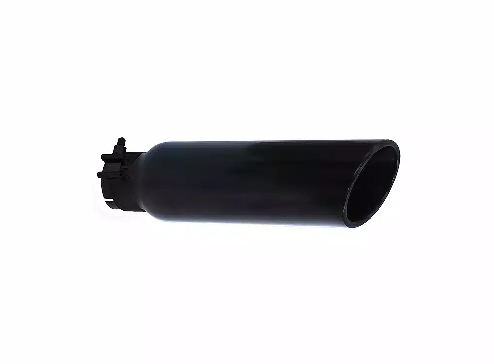 GO Rhino Direct Clamp-On Installation Exhaust Tail Pipe Tip GRT234410B - Black 10 X4 X2