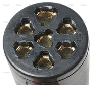 Pollak Solid Brass Terminal Screws Trailer Wiring Connector 11-704 - 7-WAY Plug