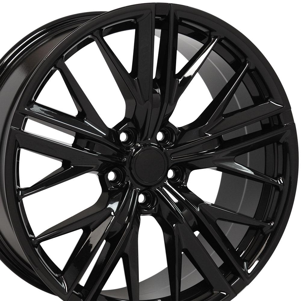 OE Wheels With Center Cap CV25-20085-5120-35B - 20 Replica CV25 Fits Chevrol