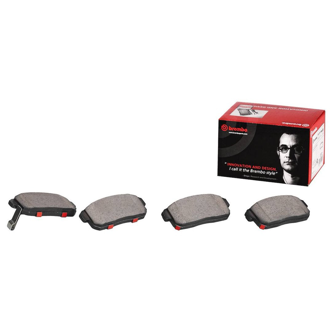 Brembo Premium Low-Met OE Equivalent Pad Brake Pad P49034N - Disc Set