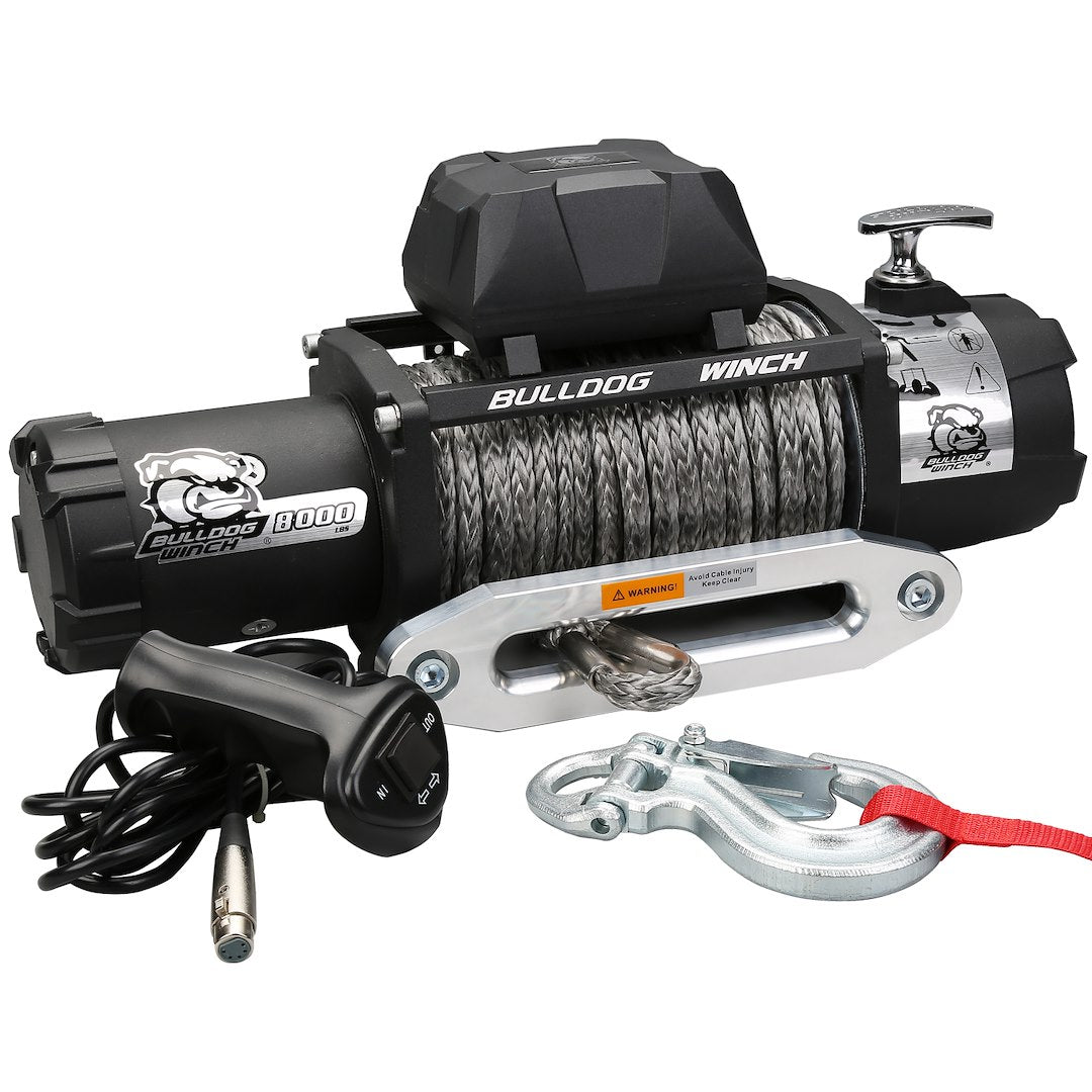 Bulldog Winc Automatic Load Holding Brake Winch 10044 - 8000LB 5.2HP Series Wound