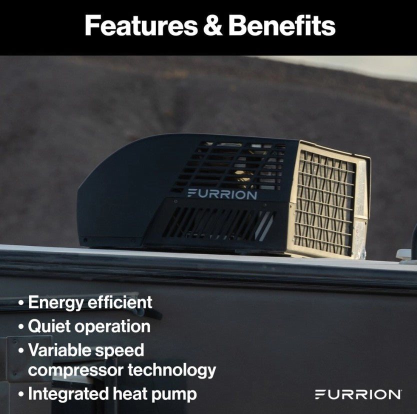 Furrion LLC Facr18Hepa-BL-AM Air Conditioner - Black