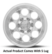M.T. Wheel Modern Low Profile Cap Design 274240 - 17X9 5X5.5 4.53 MT Classic Pro Poli