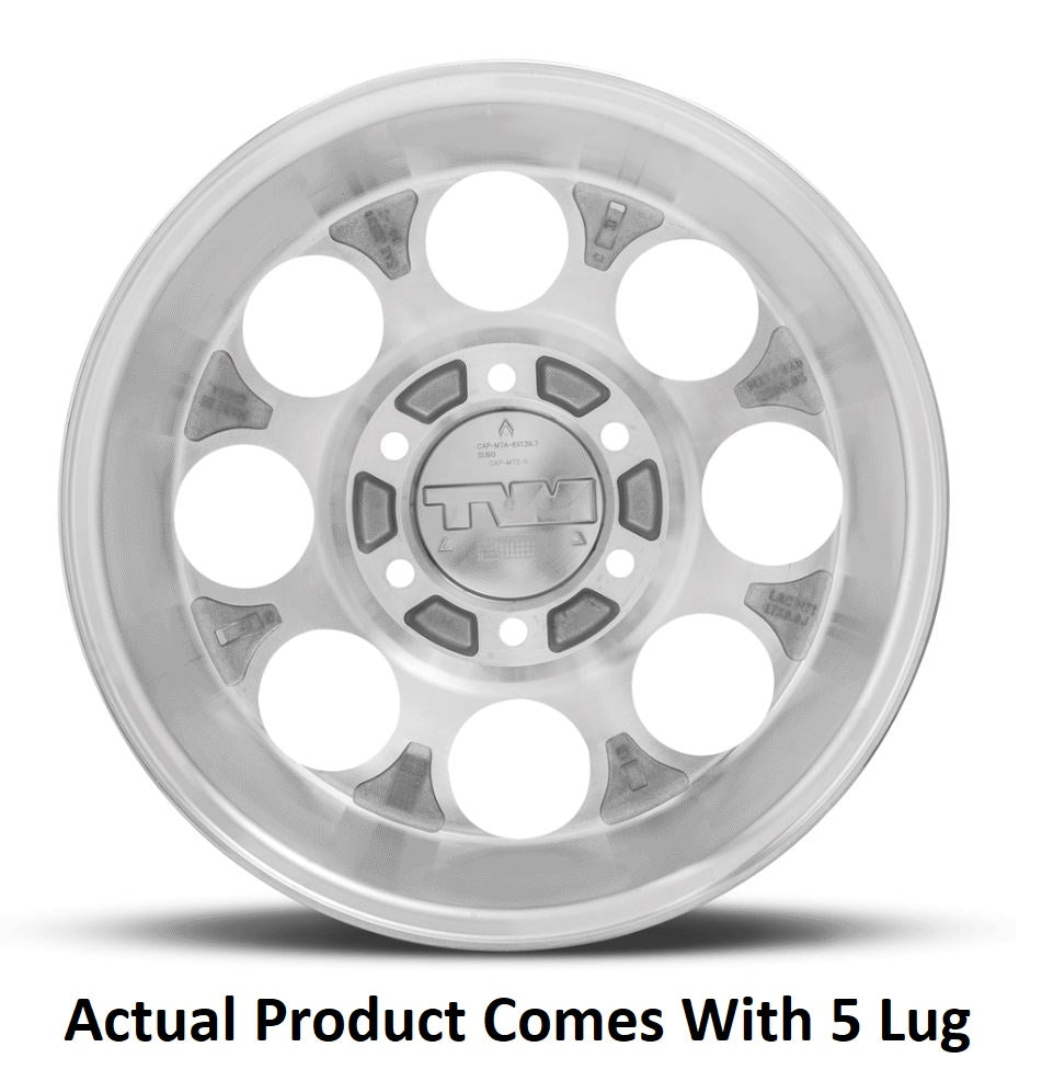 M.T. Wheel Modern Low Profile Cap Design 274240 - 17X9 5X5.5 4.53 MT Classic Pro Poli