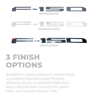 Putco 55564MBFD Matte Emblem