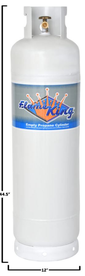 Flame King POL Valve Assembly Propane Tank YSN60LB - 60 LP Cylinder POL