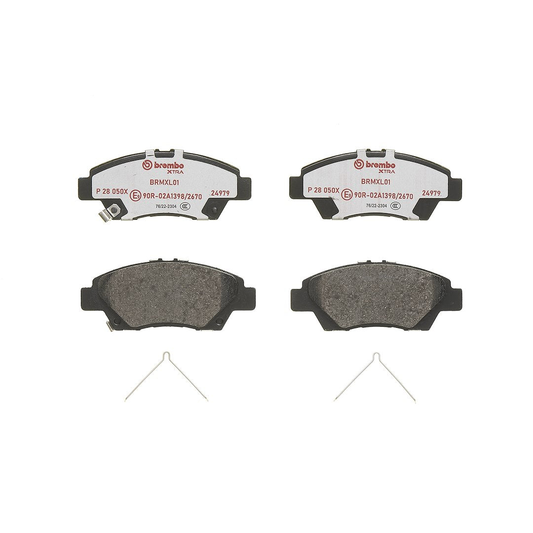 Brembo Premium Low-Met OE Equivalent Pad Brake Pad P28050X