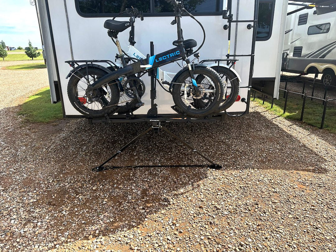 MOR/Ryde No Supplier Warranty Receiver Hitch Mount Trailer Stabilizer SP54-274 - X-Brace Bike Racks