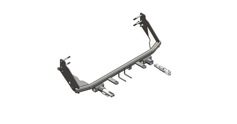 Blue Ox BX1315 Base Plate for Easy Mini Cooper Towing - Blue Ox