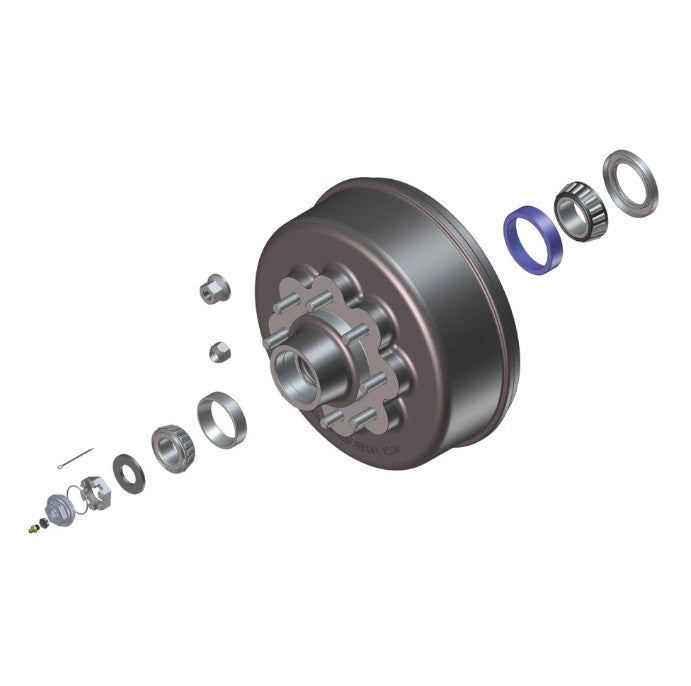 Lippert Comp 85373928 Trailer Wheel Bearing Dust Cap - Clear