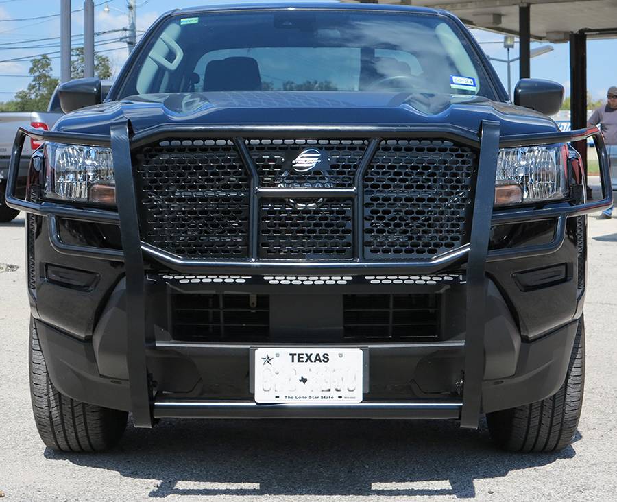 Steelcraft Punch Plate Grille Grille Guard 50-4130C - Black Heavy Duty