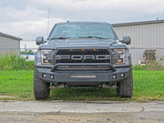 Steelcraft Convenient D-Ring Shackle Mounts Bumper 71-11425HP - 23-24 Ford Super Duty Textured Bla