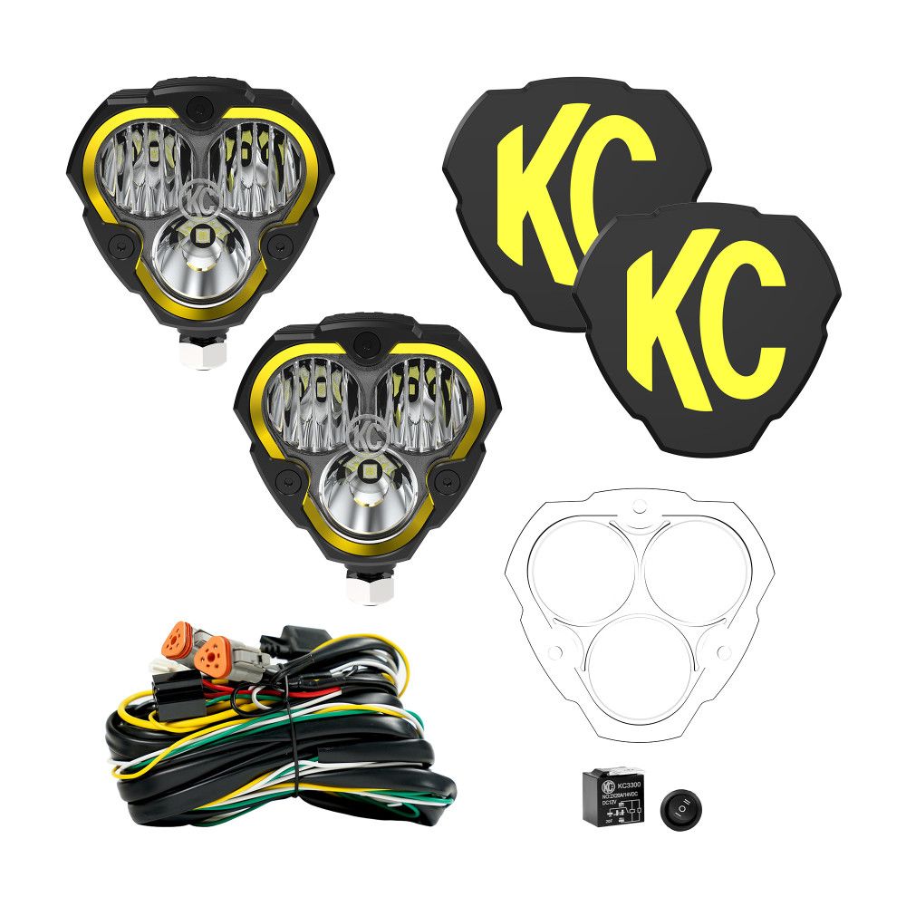 KC HiLites 0288 Flex Era 3 2-Light Master Kit