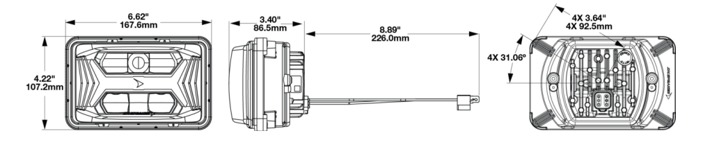JW Speaker 0562071 Headlight Assembly