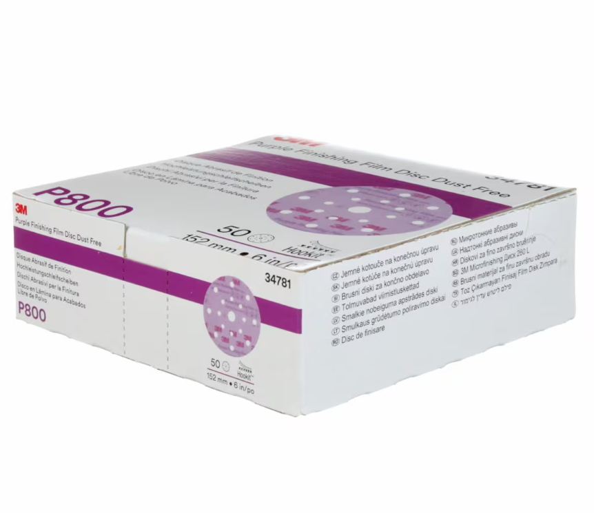 3M No Supplier Warranty Sandpaper 34781 - Hookit Finishing Film Disc Dus