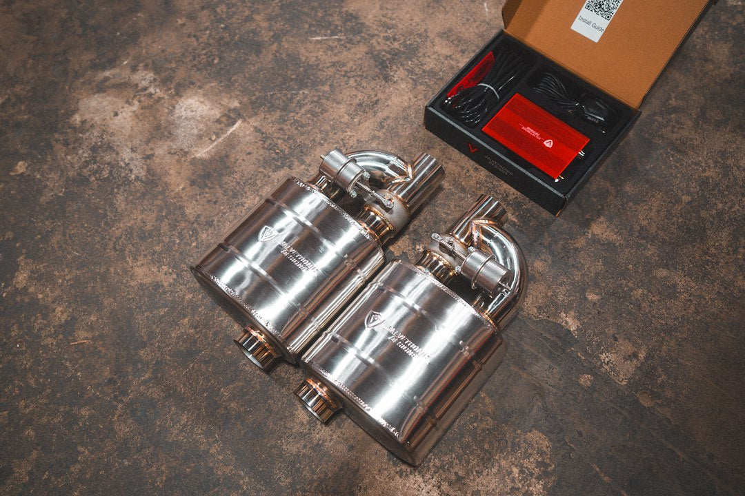 Valvetronic Universal Fit For Many Applications Exhaust Muffler UVM.63MM.X2 - Valved Kit 2.5IN Dual
