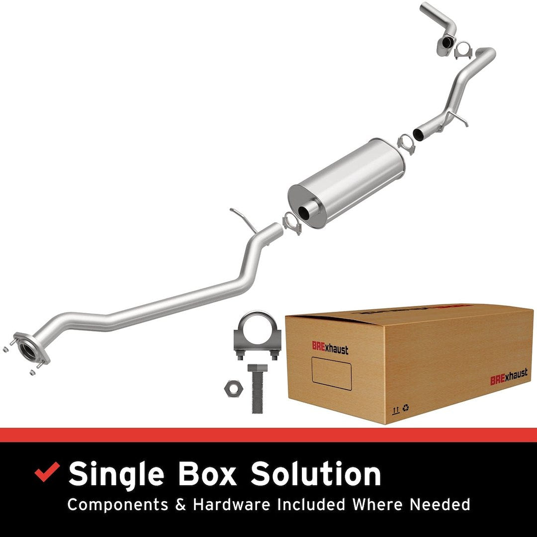BRE Exhaust Designed For Power And Sound Exhaust System Kit 106-0509 - 02-07 Silverado Sierra