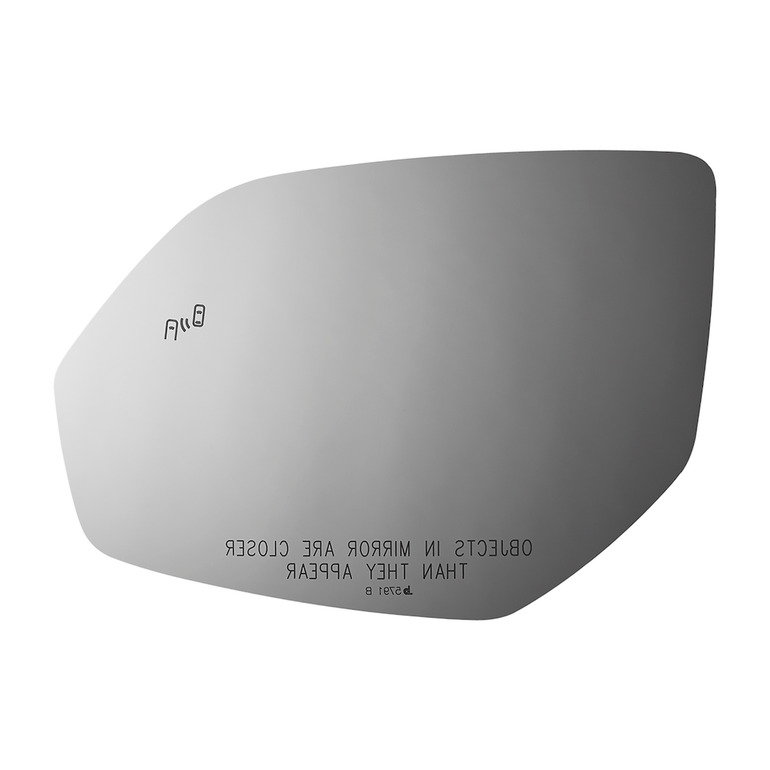 Burco Mirror Smooth Edges For Safety Exterior Mirror Glass 5791B - Mirror Side View Blind Spot