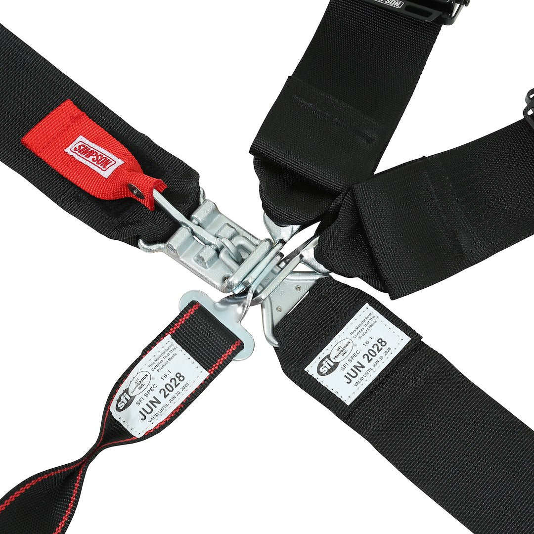 Simpson Race Made In USA Seat Belt SB51204 - Alum. Adj Left Sid