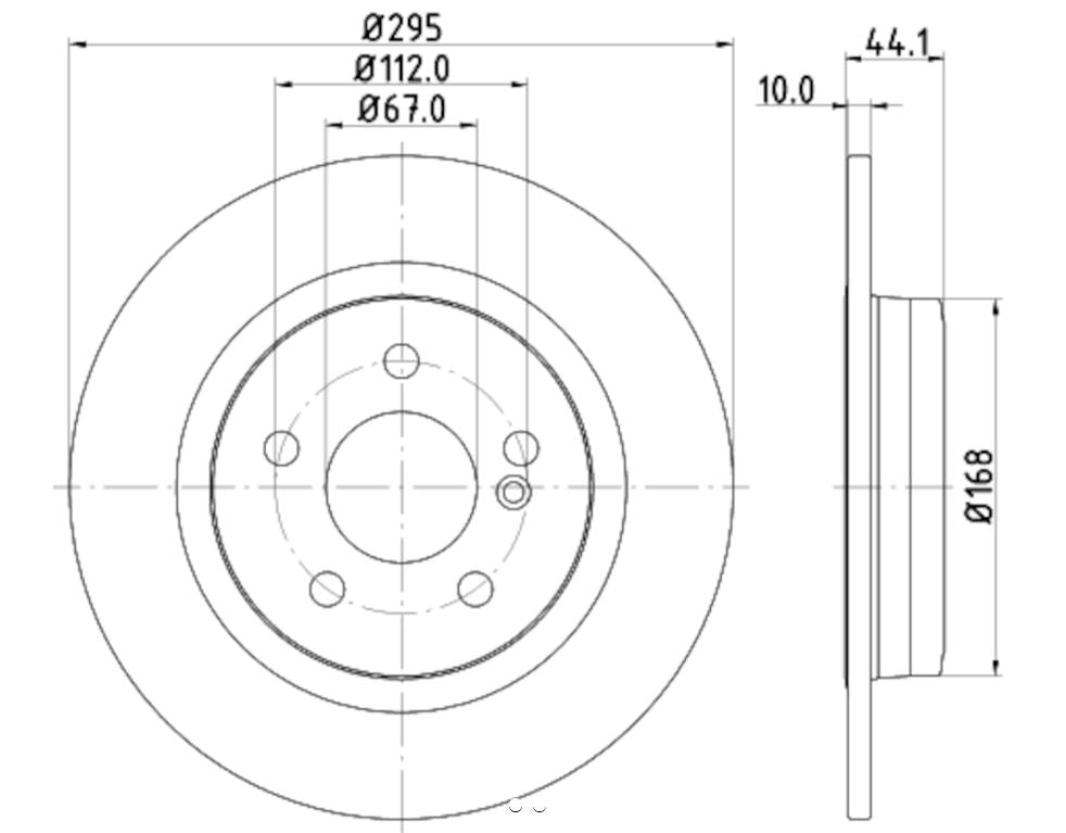 Hella 355119422 Premium quality brake discs - Carbon