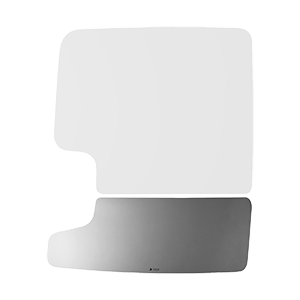 Burco Mirror Smooth Edges For Safety Exterior Mirror Glass 5929 - Mirror Side View