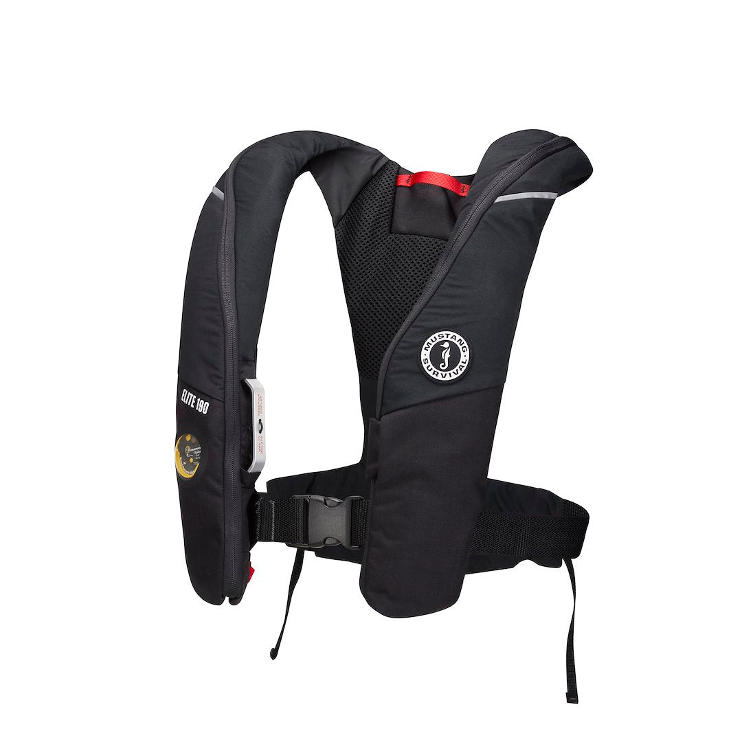 Mustang Surv Engine Kill Switch Loop PFD - Personal Floatation Device MD3170-13-0 - Black Elite 190