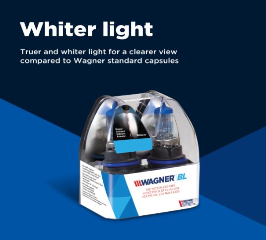 Wagner No Supplier Warranty Headlight Bulb BP9005LBLX2 - Premium Forward Lighting Halogen