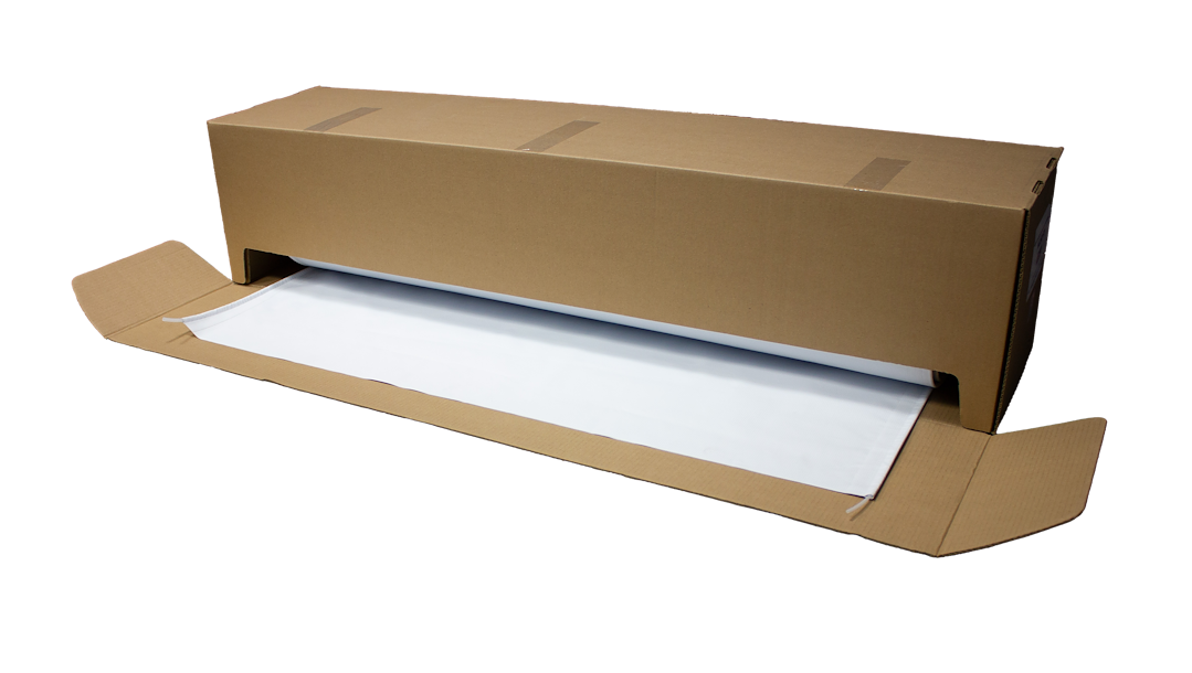 Velarium Quick And Easy Installation Awning Fabric VSTF60001 - White Universal CUT-TO-FIT Slide-OU