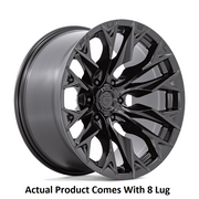 Fuel Offroad With Fuel Logo Center Cap Wheel D80420901857 - Black D804 20X9 8X180 Black-OUT 20MM