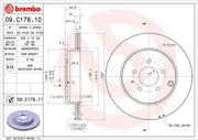 Brembo Components Not Hazardous To Health Brake Rotor 09C17811C02 - Disc