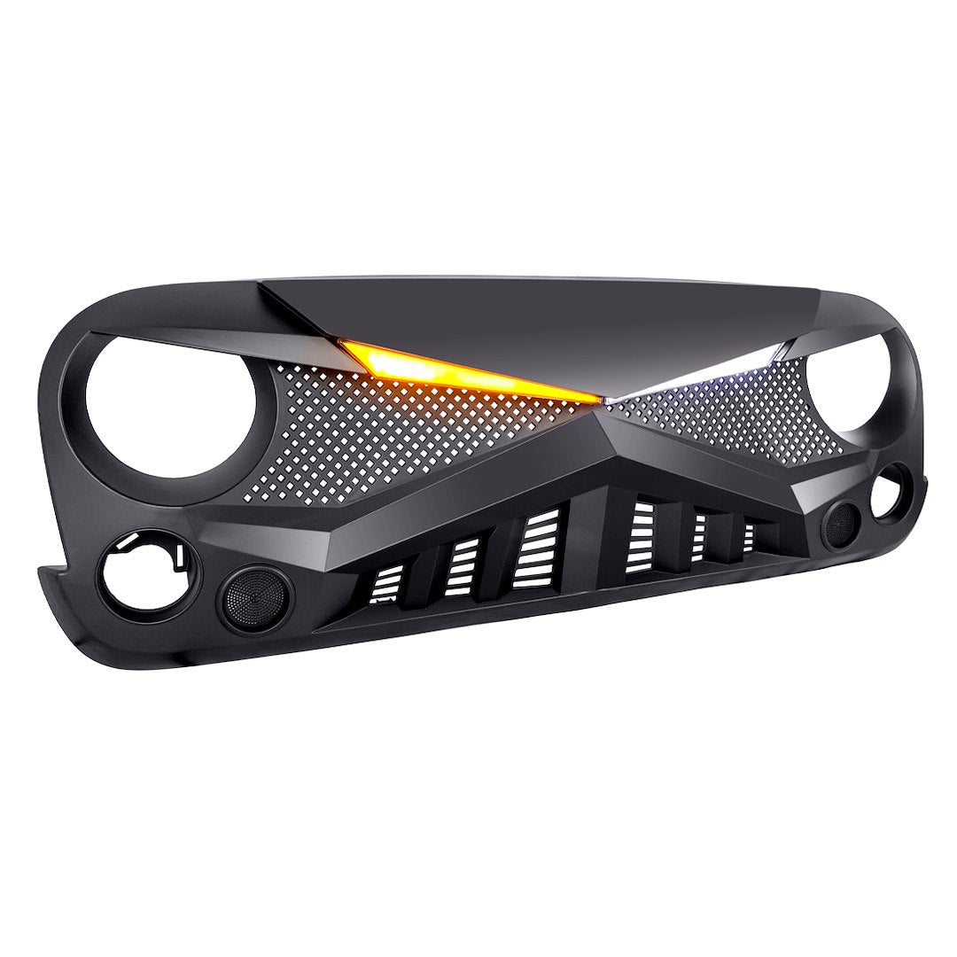 American MOD American Modified Unique Design Grille Amjpaa00126 - Hawke Led Eyebrow