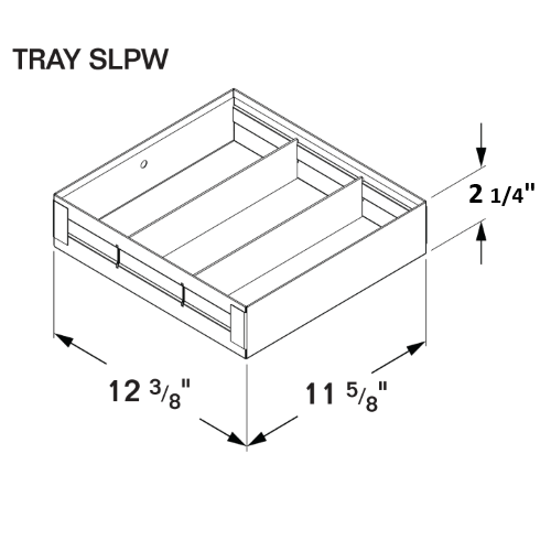 RKI Quality Workmanship Built To Last Tool Box Tray Trayslpw - Slpw Truck Boxes